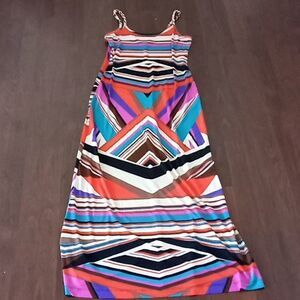 Dress barn long dress super cute
